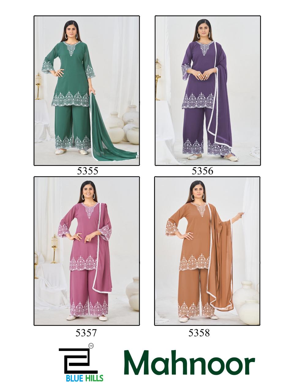 Blue hills mahnoor wholesale manufacture sarees kurtis